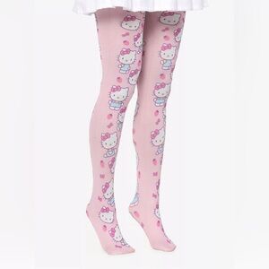 NWT - Hot Tooic Deadstock Women’s Hello Kitty Strawberry Tights - OS